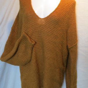 Free People loose knit oversized sweater